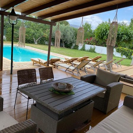 Relaxing Villa With Swimming Pool And Garden Agios Georgios  Ngoại thất bức ảnh