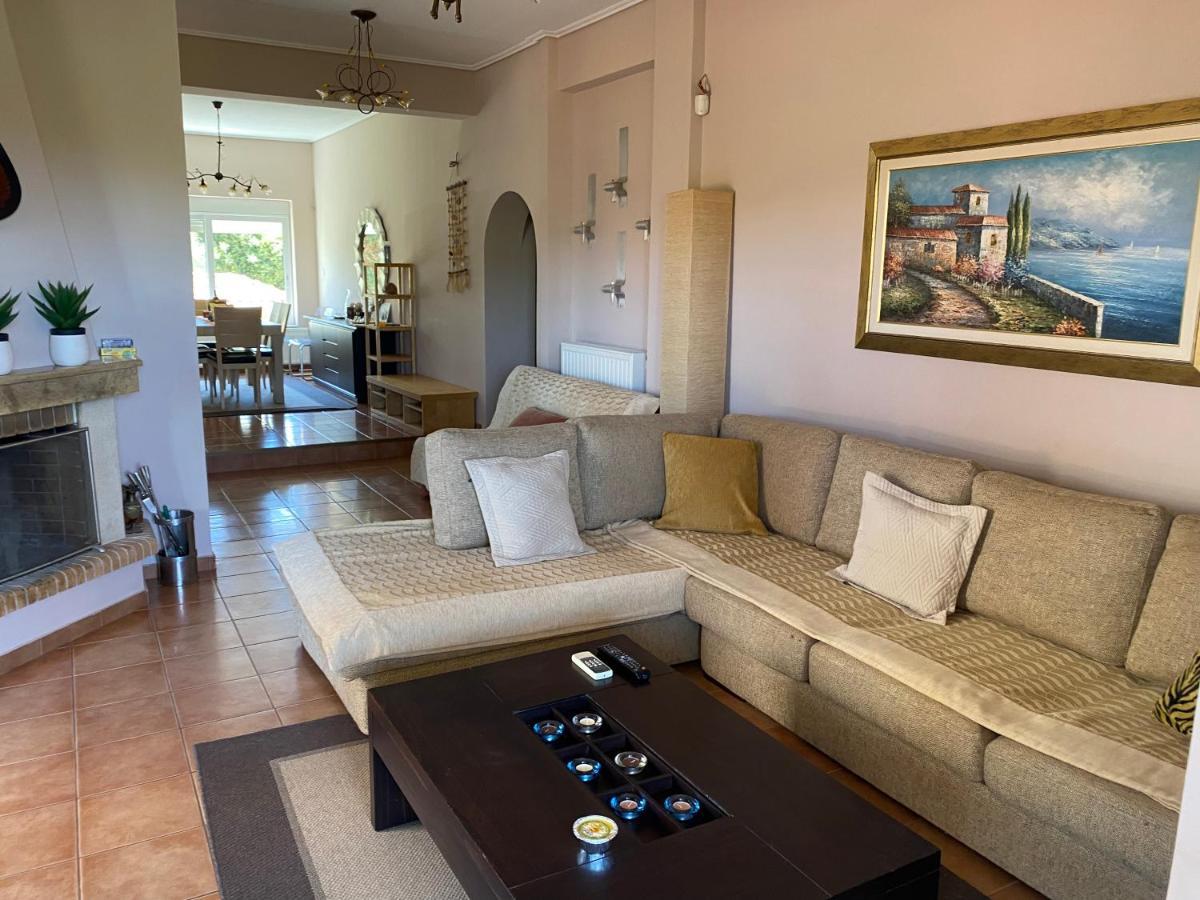 Relaxing Villa With Swimming Pool And Garden Agios Georgios  Ngoại thất bức ảnh