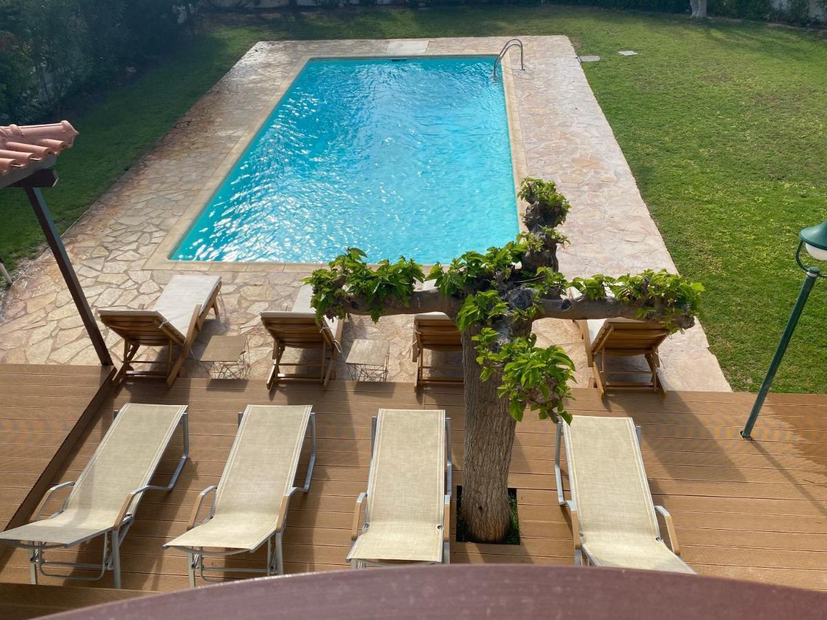 Relaxing Villa With Swimming Pool And Garden Agios Georgios  Ngoại thất bức ảnh