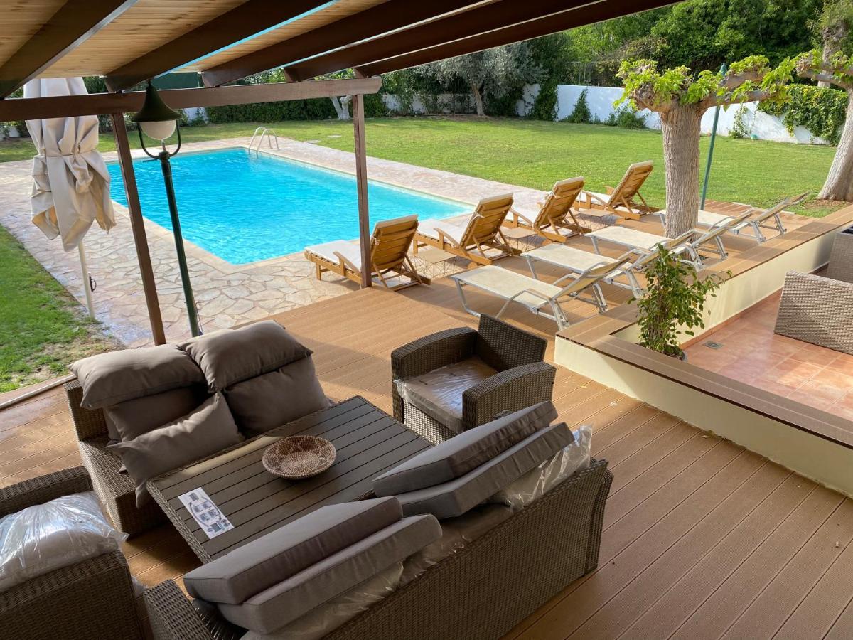 Relaxing Villa With Swimming Pool And Garden Agios Georgios  Ngoại thất bức ảnh